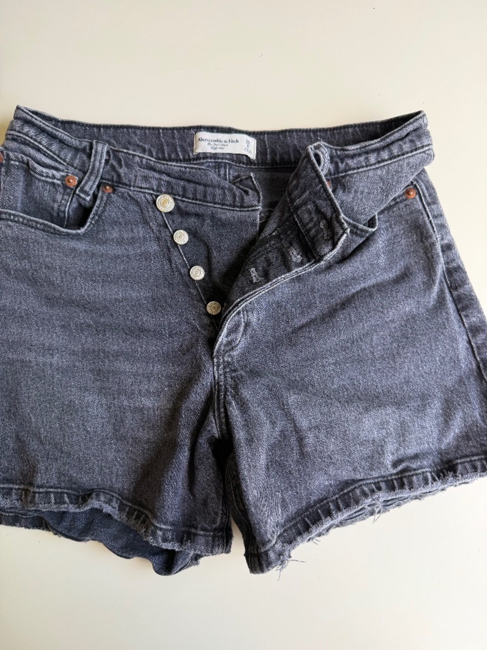 Abercrombie Denim Short - Black